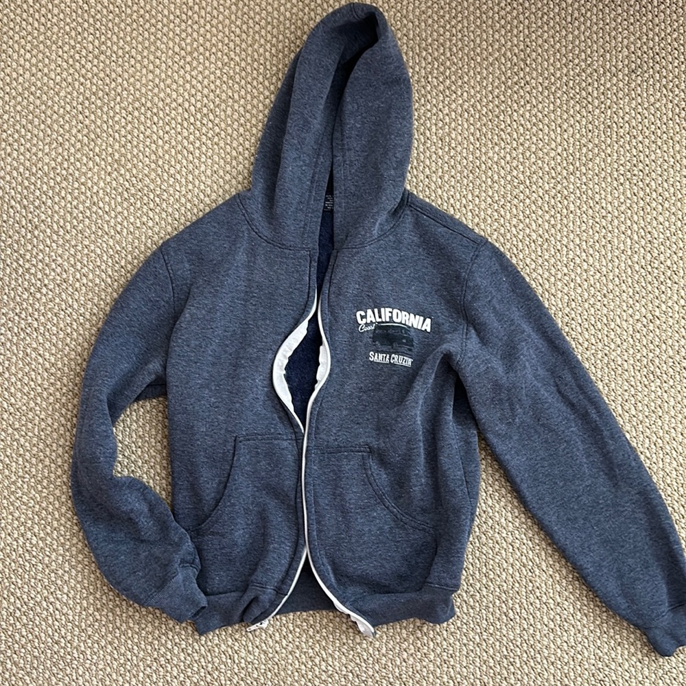Santa Cruz California Zip Up